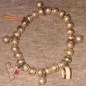 Old Baseball Bracelet